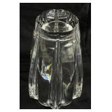 Two Large Mikasa and Rogaska Lead Crystal Vases Slovenia