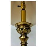 Brass Lamp Bundle - Vintage Stiffel and Clawfoot Table Lamp