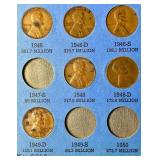 Lincoln Head Cent Collection Starting 1941-1964 No 9030