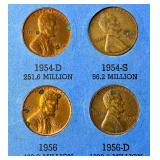 Lincoln Head Cent Collection Starting 1941-1964 No 9030