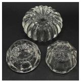 Collection of 15 Vintage Glass Salt Cellars