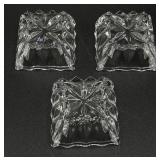 Collection of 15 Vintage Glass Salt Cellars