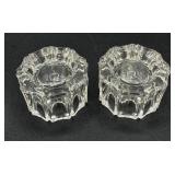 Collection of 15 Vintage Glass Salt Cellars
