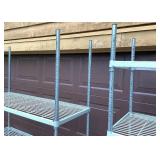 5 Heavy Duty Metal Shelving Units