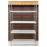 5 Heavy Duty Metal Shelving Units
