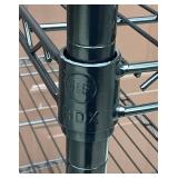 HDX Black Metal Shelving Units - 8 Units Total