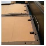 Broyhill Lyla Panel King Adjustable Bed with Two Thomasville Twin Mattresses & Two Remotes