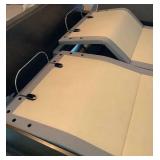 Broyhill Lyla Panel King Adjustable Bed with Two Thomasville Twin Mattresses & Two Remotes