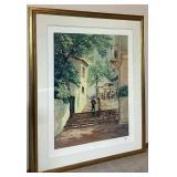 "Foyer Des Artistes" Print by Mark King - Martin Lawrence Limited Edition - Large Size 52" x 43"