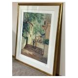 "Foyer Des Artistes" Print by Mark King - Martin Lawrence Limited Edition - Large Size 52" x 43"