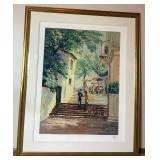 "Foyer Des Artistes" Print by Mark King - Martin Lawrence Limited Edition - Large Size 52" x 43"