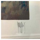 "Foyer Des Artistes" Print by Mark King - Martin Lawrence Limited Edition - Large Size 52" x 43"