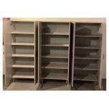 3 Storage Cabinets with Doors