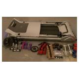 Horizon Fitness Evolve Compact Treadmill plus Assorted Workout Equipment Bundle