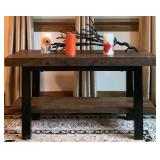 Williams Sonoma Pottery Barn Side Table with Décor Pieces