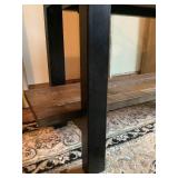 Williams Sonoma Pottery Barn Side Table with Décor Pieces