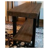 Williams Sonoma Pottery Barn Side Table with Décor Pieces
