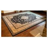 6 Rug Bundle -2 Bazzar Area Rugs and 4 Mohawk Home Small Rugs  - Black & Ivory and Black & Brown