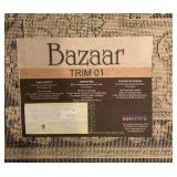 6 Rug Bundle -2 Bazzar Area Rugs and 4 Mohawk Home Small Rugs  - Black & Ivory and Black & Brown