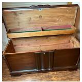 Lane Cedar Chest with Upper Shelf