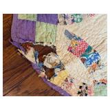 Vintage Wedding Ring Pattern Quilt