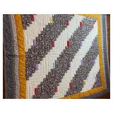 Vintage Quilt - Machine Stitched