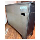 Black Distressed 5 Drawer Hooker Furniture Dresser