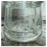 Bundle of Glass Electrical Insulators - Hemingray 45 & 16 and 2 Brookfield Beehives