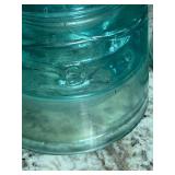 Bundle of Glass Electrical Insulators - Hemingray 45 & 16 and 2 Brookfield Beehives