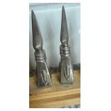 Sterling Silver Salt & Pepper Sets plus Silverplate Corn Picks Set