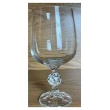 Vintage Collection of Bohemia Crystal Claudia Glasses