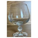 Vintage Collection of Bohemia Crystal Claudia Glasses