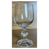Vintage Collection of Bohemia Crystal Claudia Glasses