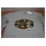 Hold Fast Unisex "Faith Family Freedom" Long Sleeve Shirt - Small Hold Fast Unisex "Faith Family Freedom" Long Sleeve Shirt - Small