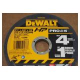 *2* DeWalt 5-Packs Metal Cut Off Discs *2* DeWalt 5-Packs Metal Cut Off Discs