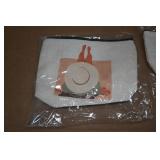 *2* Canvas Makeup Bags *2* Canvas Makeup Bags