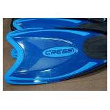 Cressi Adult Rondine Palau Fin Snorkel Set - Fin Size L/XL Cressi Adult Rondine Palau Fin Snorkel Set - Fin Size L/XL