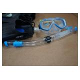 Cressi Adult Rondine Palau Fin Snorkel Set - Fin Size L/XL Cressi Adult Rondine Palau Fin Snorkel Set - Fin Size L/XL