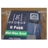 George 6 Pack of Mid-Rise Men George 6 Pack of Mid-Rise Men