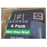 George 6 Pack of Mid-Rise Men George 6 Pack of Mid-Rise Men
