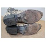Tony Lama Snakeskin Cowboy Boots - 10.5 EE Tony Lama Snakeskin Cowboy Boots - 10.5 EE