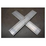 Vintage Aluminum Railroad Crossing Sign Vintage Aluminum Railroad Crossing Sign