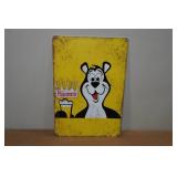 Novelty Hamms Beer Metal Sign Novelty Hamms Beer Metal Sign