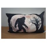 Sasquatch Throw Pillow Sasquatch Throw Pillow