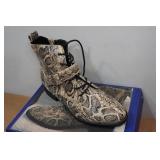 Express Gel Venture 7 Faux Snake Skin Boots - Women Express Gel Venture 7 Faux Snake Skin Boots - Women