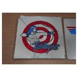 Vintage Carnival Prize Mirrored Band Signs Vintage Carnival Prize Mirrored Band Signs