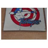 Vintage Carnival Prize Mirrored Band Signs Vintage Carnival Prize Mirrored Band Signs