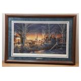 Terry Redlin "Night on the Town" Framed Print - 4767/29500 Terry Redlin "Night on the Town" Framed Print - 4767/29500