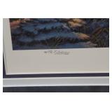 Terry Redlin "Night on the Town" Framed Print - 4767/29500 Terry Redlin "Night on the Town" Framed Print - 4767/29500