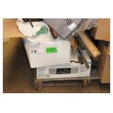 Pallet of Assorted - Microwave, Fishing Rods, Wood Clamps, Shampooer, Housewares Pallet of Assorted - Microwave, Fishing Rods, Wood Clamps, Shampooer, Housewares